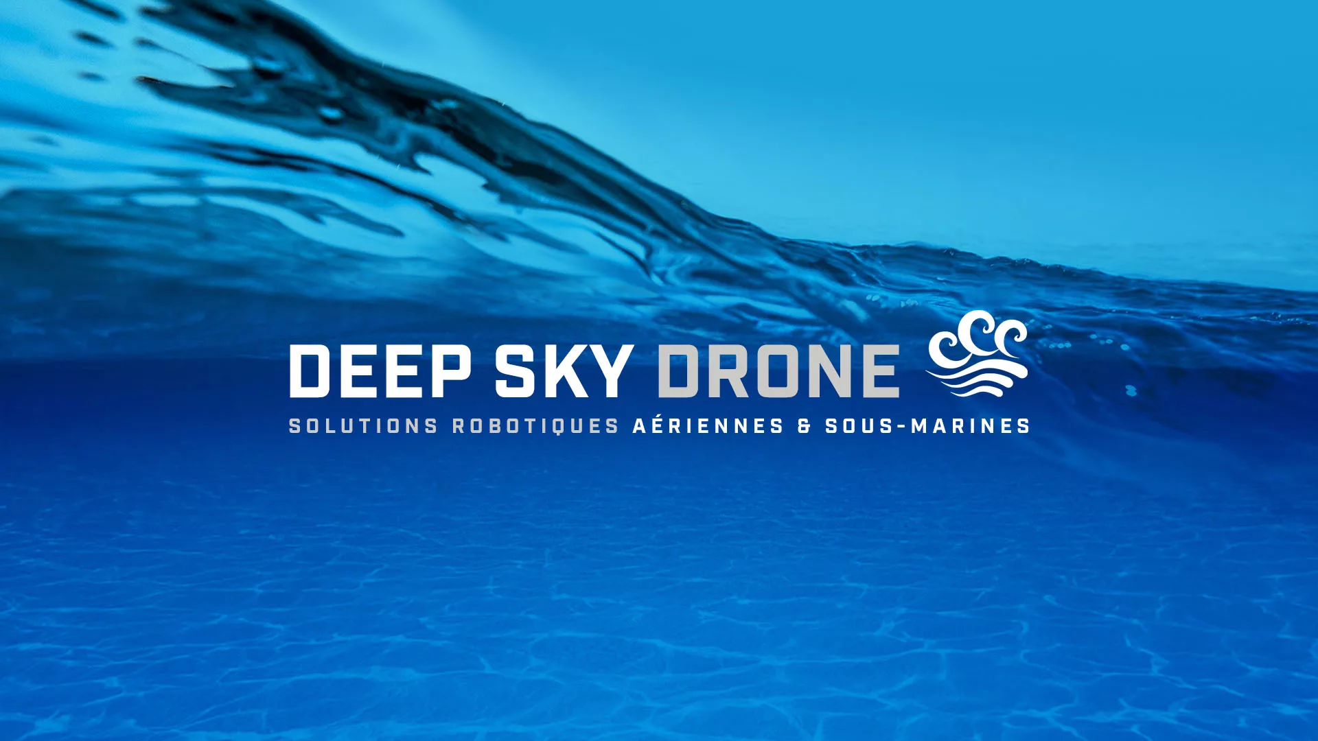 Bannière Deep Sky Drone - Deep Sky Drone - Solutions robotiques aériennes et sous-marines